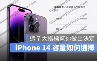 iPhone 14 容量如何选择？购买前用7 大指标帮你做决定