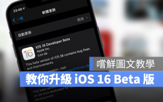 iOS 16 Beta 描述档如何下载与安装：详细升级图文教学