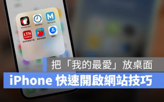 2 种iPhone 快速存取网页技巧：把网站做成App icon