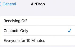 iOS 16.1.1 中国地区率先导入AirDrop 接收时间限制，未来将扩及全球