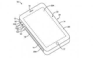 苹果获 iPhone 新专利：侧面添加触控显示屏幕