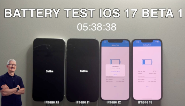 iOS 17 Beta 版续航力测试，想尝鲜的人不用担心电量狂喷了-第2张图片