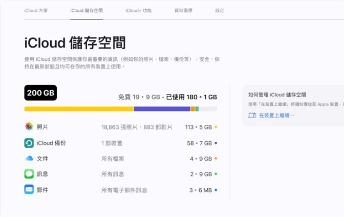 iCloud 网页版全新界面，分享7大特色-第15张图片