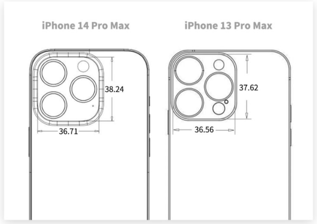 iPhone 14 外壳模型现身！2 种尺寸与4 款机型确定-第4张图片