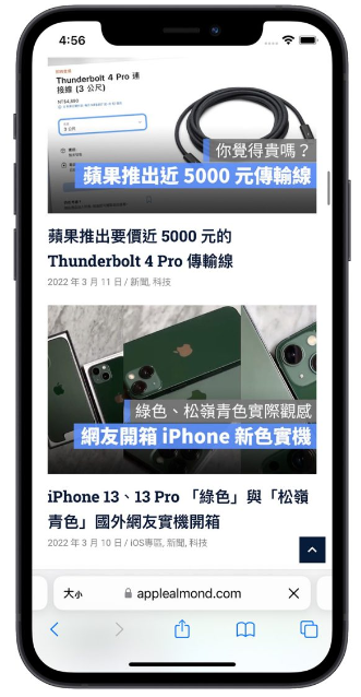 2 种iPhone 快速存取网页技巧：把网站做成App icon-第2张图片