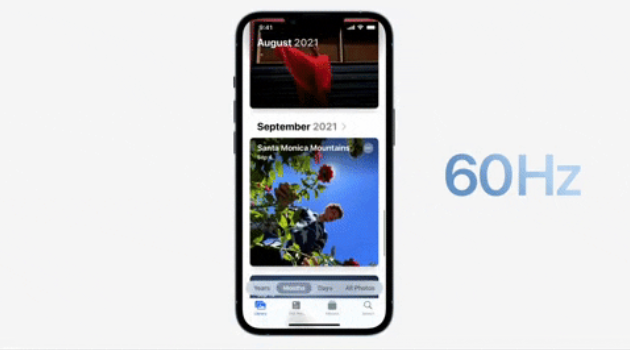 iPhone 13 Pro 想要更省电？可以手动限制ProMotion 最高60Hz-第2张图片