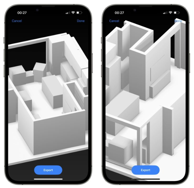 iOS 16 隐藏未发布功能：自带室内3D 环境扫瞄功能-第3张图片