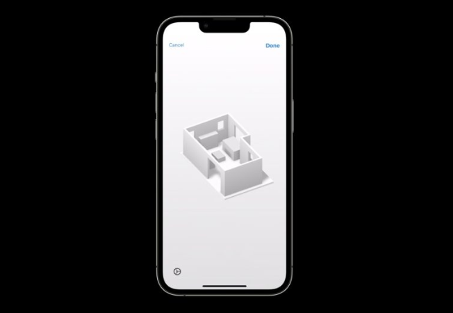 iOS 16 隐藏未发布功能：自带室内3D 环境扫瞄功能-第2张图片