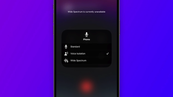 苹果 iOS 16.4 RC 预览版新增 iPhone 手机通话语音突显功能-第1张图片