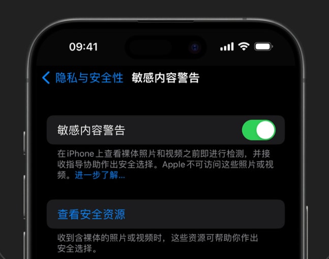 iPhone如何开启敏感内容警告 iPhone开启敏感内容警告方法-第3张图片