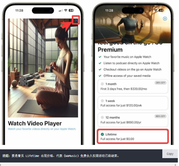 Apple Watch离线听歌APP WaMusic 终身限免和上手技巧-第5张图片