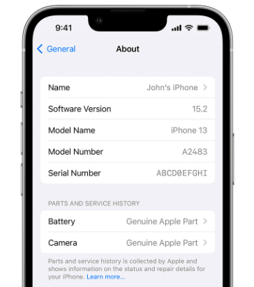 iOS 15.2 新功能：用iPhone 检查你更换的零件是不是来自原厂-第2张图片